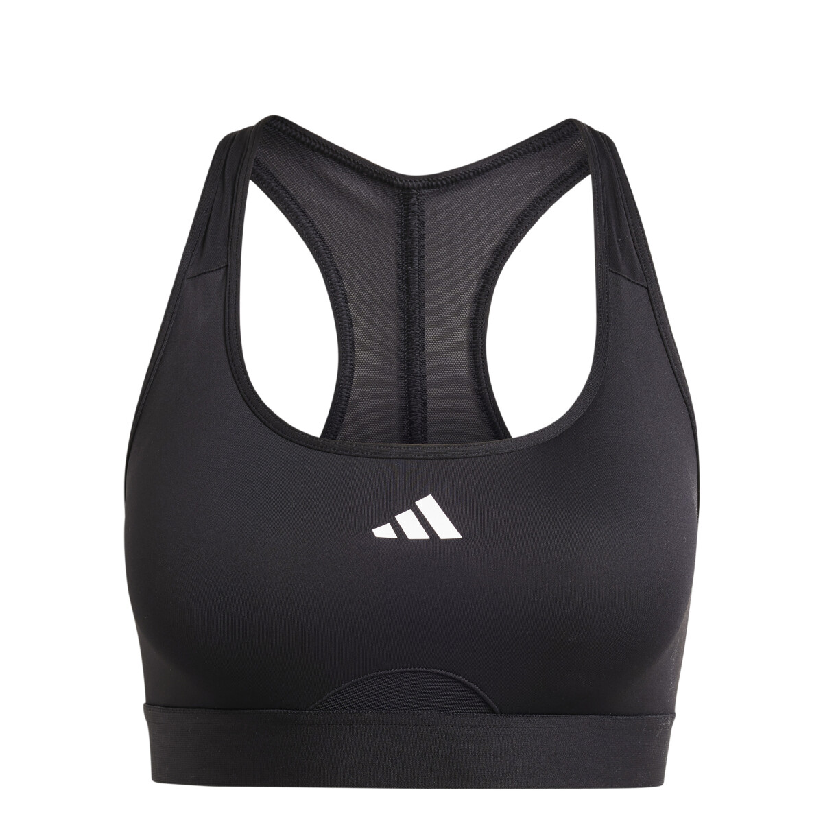 Top de Mujer Adidas Powerreact Training Adidas - Negro - Blanco 