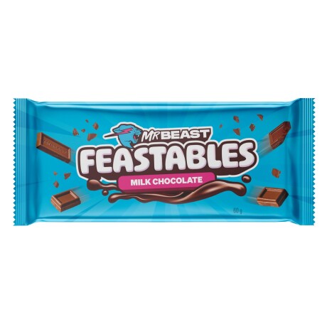 Tableta de Chocolate Feastables Milk Chocolate Bar 60G 001