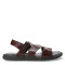 Sandalias de Hombre Democrata Marrón