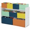 Organizador extra grande multicolor de 9 contenedores Organizador extra grande multicolor de 9 contenedores