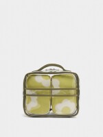 Neceser De Nylon Con Estampado Floral amarillo