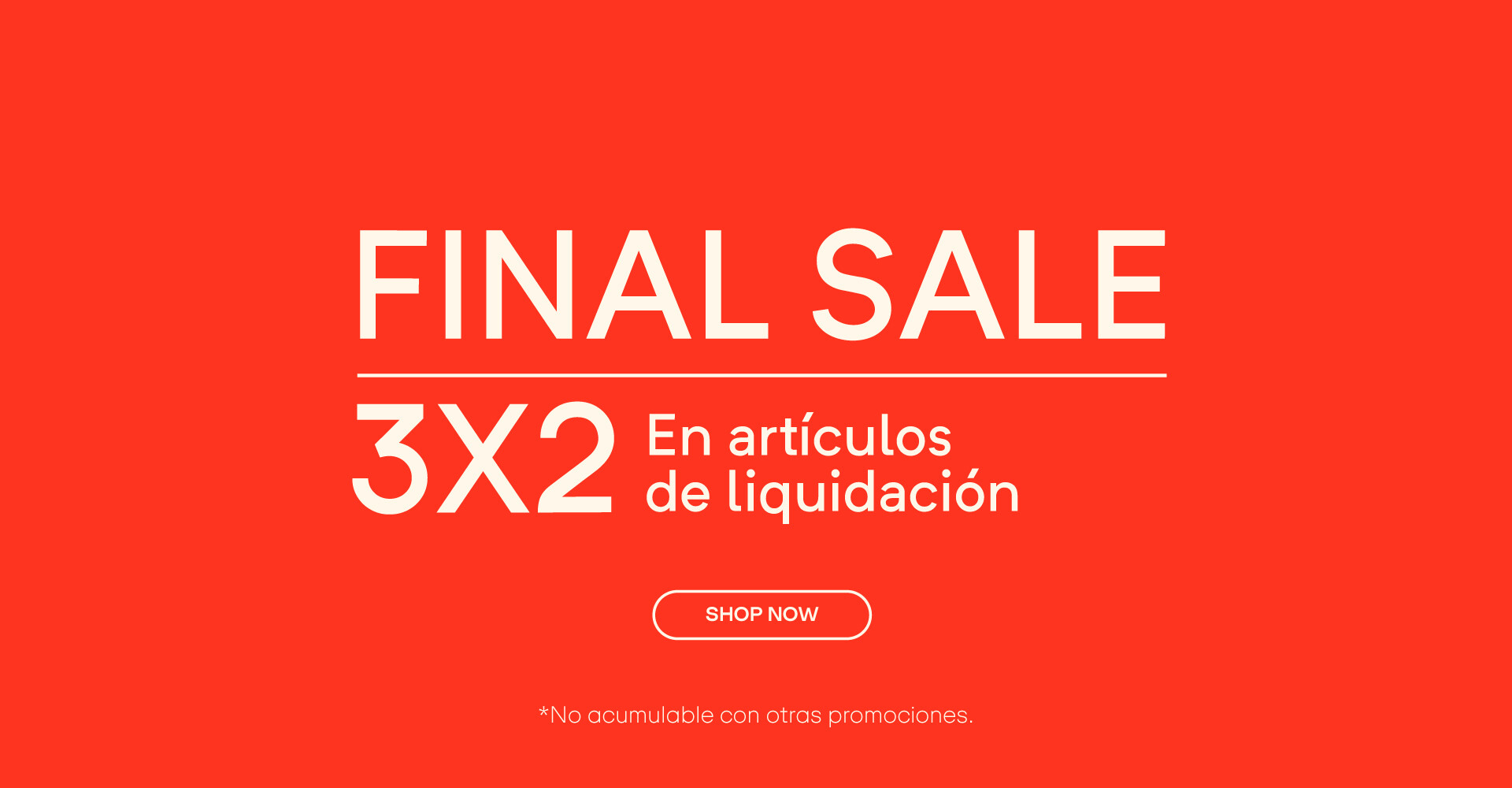 FINAL SALE - 3X2