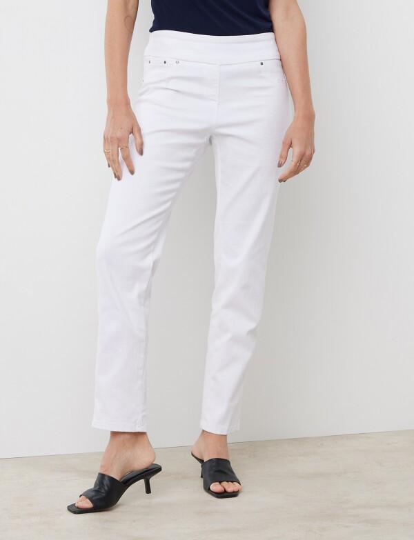 Jegging Pretina Ancha BLANCO