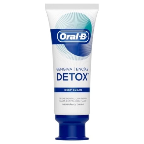 Oral B Pasta Deep Clean Detox 102 Gr Oral B Pasta Deep Clean Detox 102 Gr