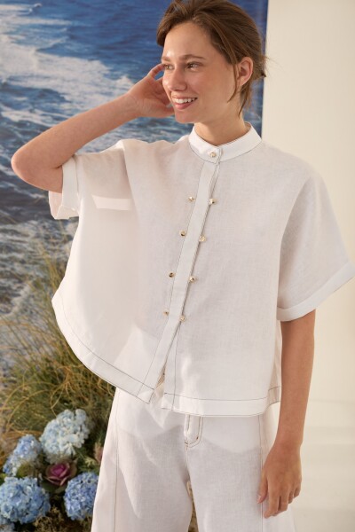 PRE VENTA BLUSA JAPON Blanco