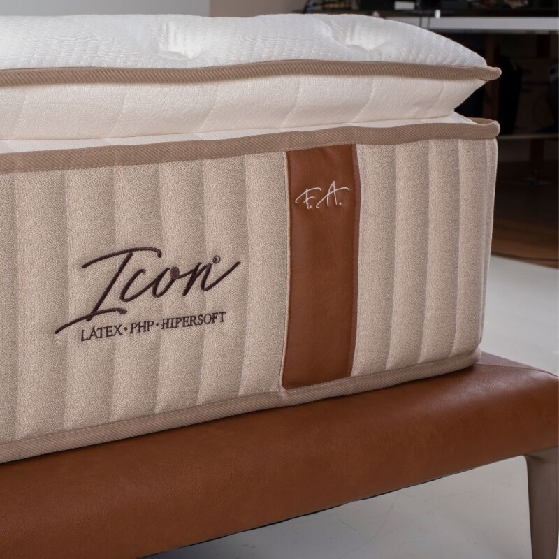 Colchón de resortes Icon Extra King 193x203x036