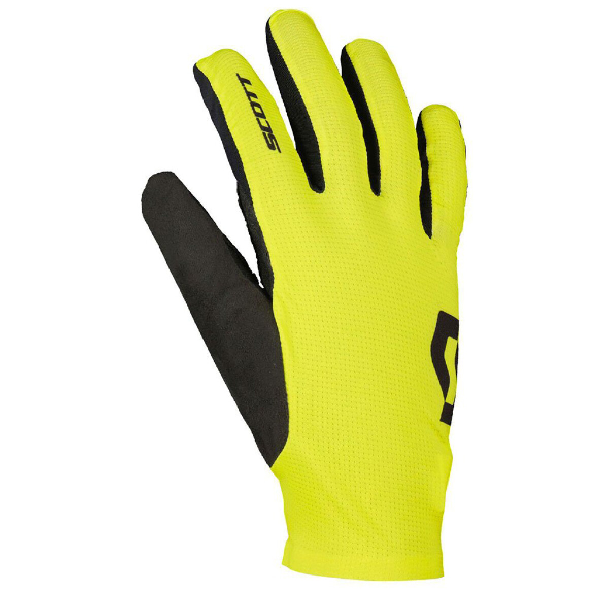 Guantes Scott Rc Pro Largos - Negro/amarillo Fluo 