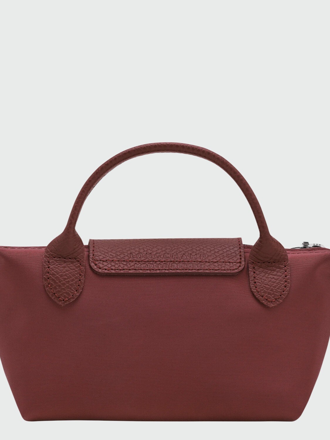 LONGCHAMP - LE PLIAGE ONE, CARTERA POUCH Bordó