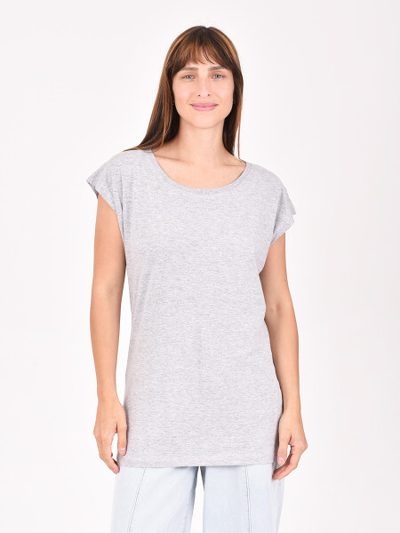 REMERA BASICA VELTO GRIS