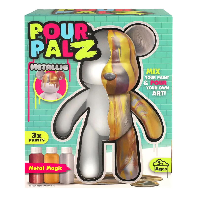 Pour Palz Oso Metalizado 22cm Metallic Metal Magic