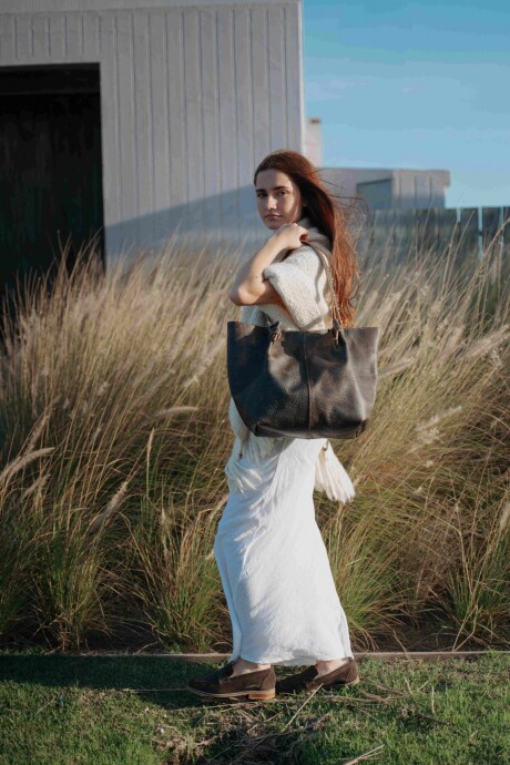 Tote Bag Josephine Marrón Antique