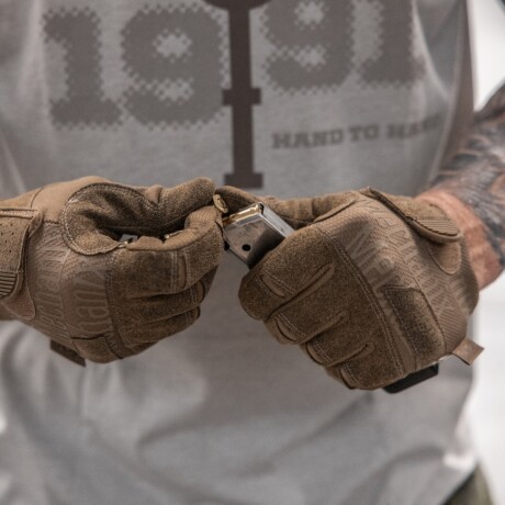 Guantes tácticos con agarre PRECISION PRO - Coyote Guantes tácticos con agarre PRECISION PRO - Coyote