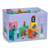 Juguete de Madera Cubos Apilables Casa Djeco Juguete de Madera Cubos Apilables Casa Djeco