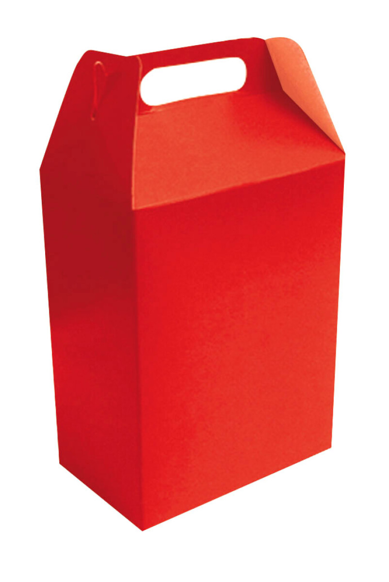 Caja Biodegradable Para Sorpresitas x10 und - Rojo 