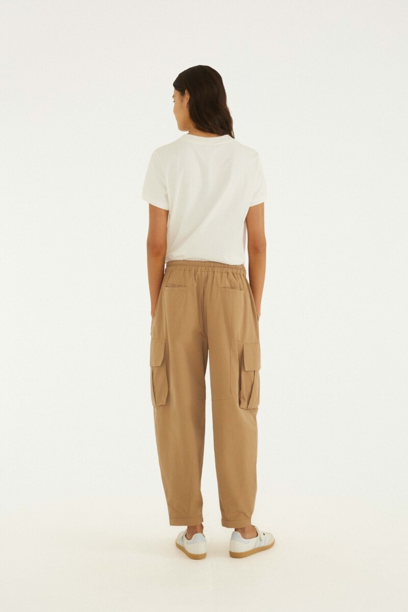 PANTALON CARGO Camel