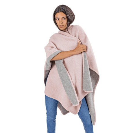 Poncho de Dama Inside Liso ROSA