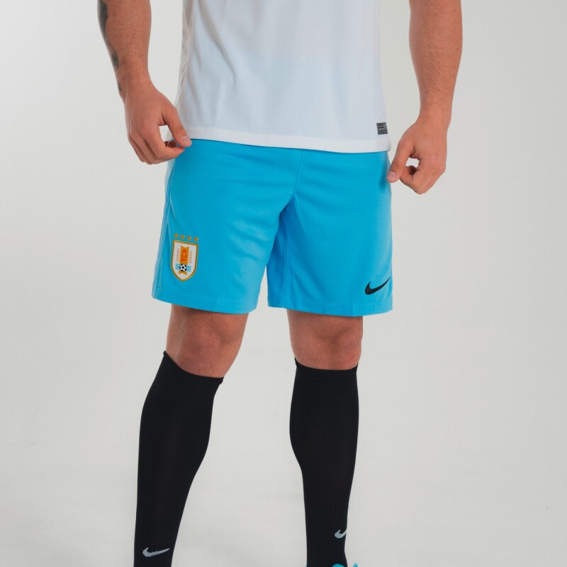 Short Uruguay Stadium Camiseta Alternativa de Hombre Azul