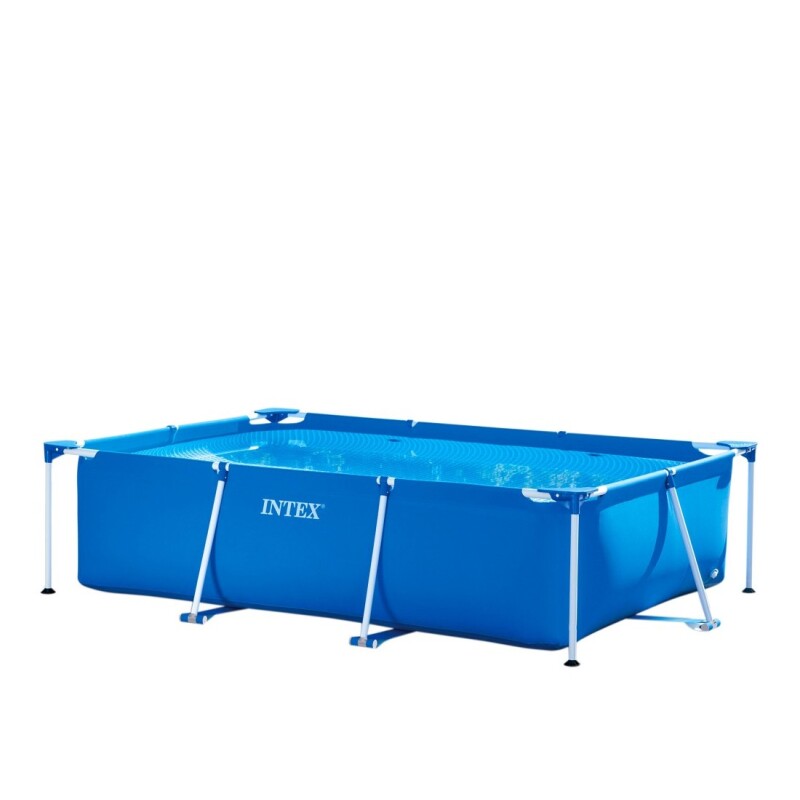 INTEX PISCINA ESTRUCTURAL SMALL FRAME RECTANGULAR 2.20 X 1.50 X 0.60 MTS 1662 LT Intex Piscina Estructural Small Frame Rectangular 2.20 X 1.50 X 0.60 Mts 1662 Lt