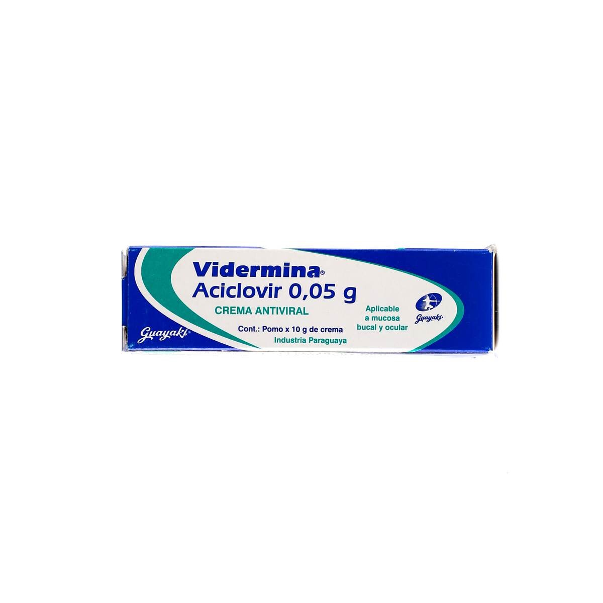 VIDERMINA CREMA POMO X 10 GRAMOS 