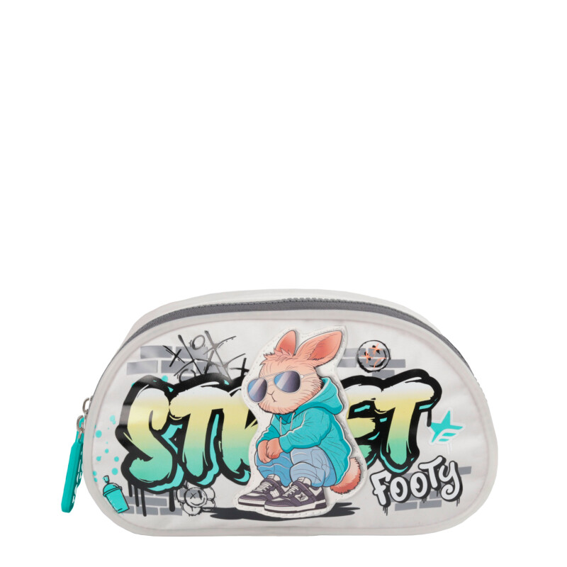 Cartuchera FOOTY Street Blanco