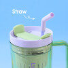 Thermo Plástico Extra Grande 1200ml - Verde Thermo Plástico Extra Grande 1200ml - Verde