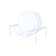 Soporte vertical para platos BLANCO