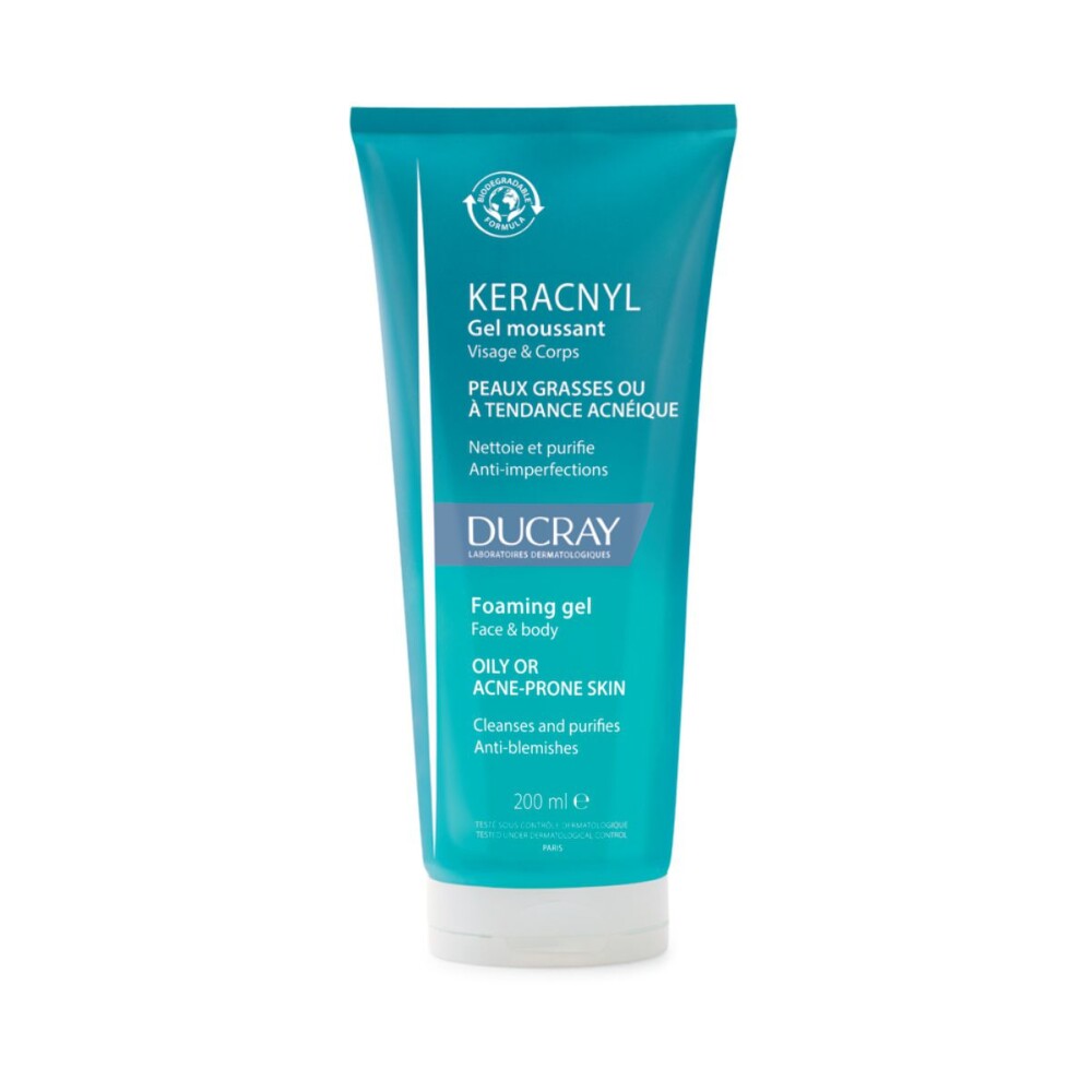 DUCRAY KERACNYL GEL ESPUMOSO 200 ML. única
