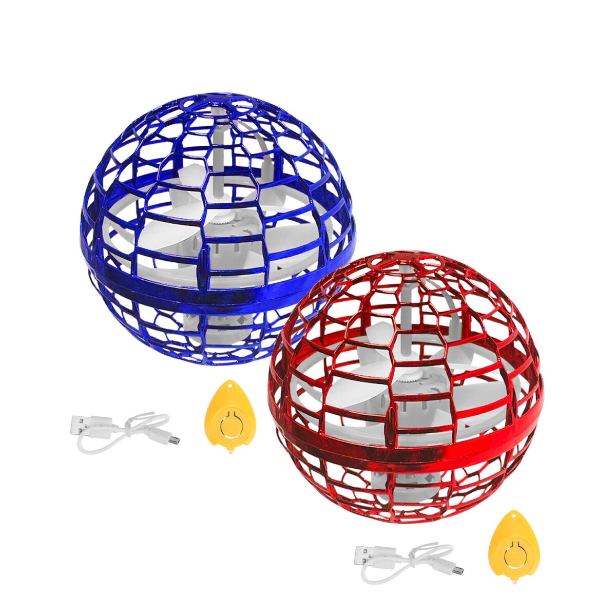 Pelota voladora Fly Orb con giroscopio y luces LED 
