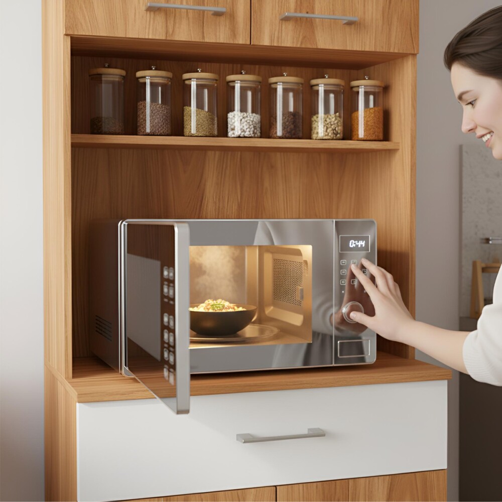 Detalle nicho y cajon alacena