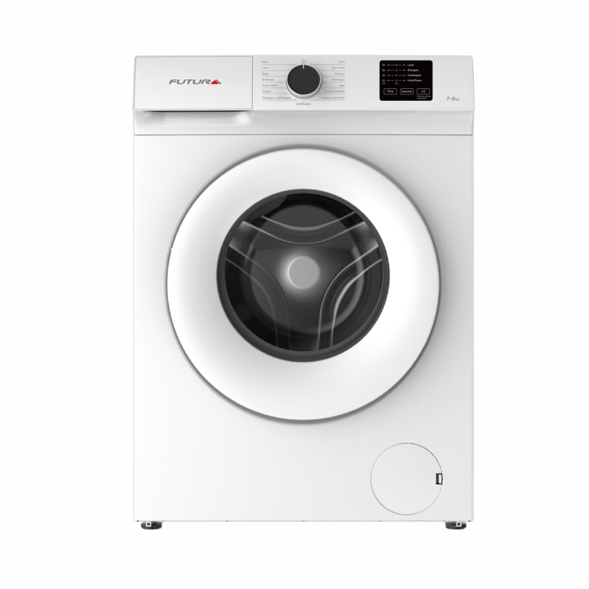 Lavarropa carga frontal 6 KG - BLANCO 