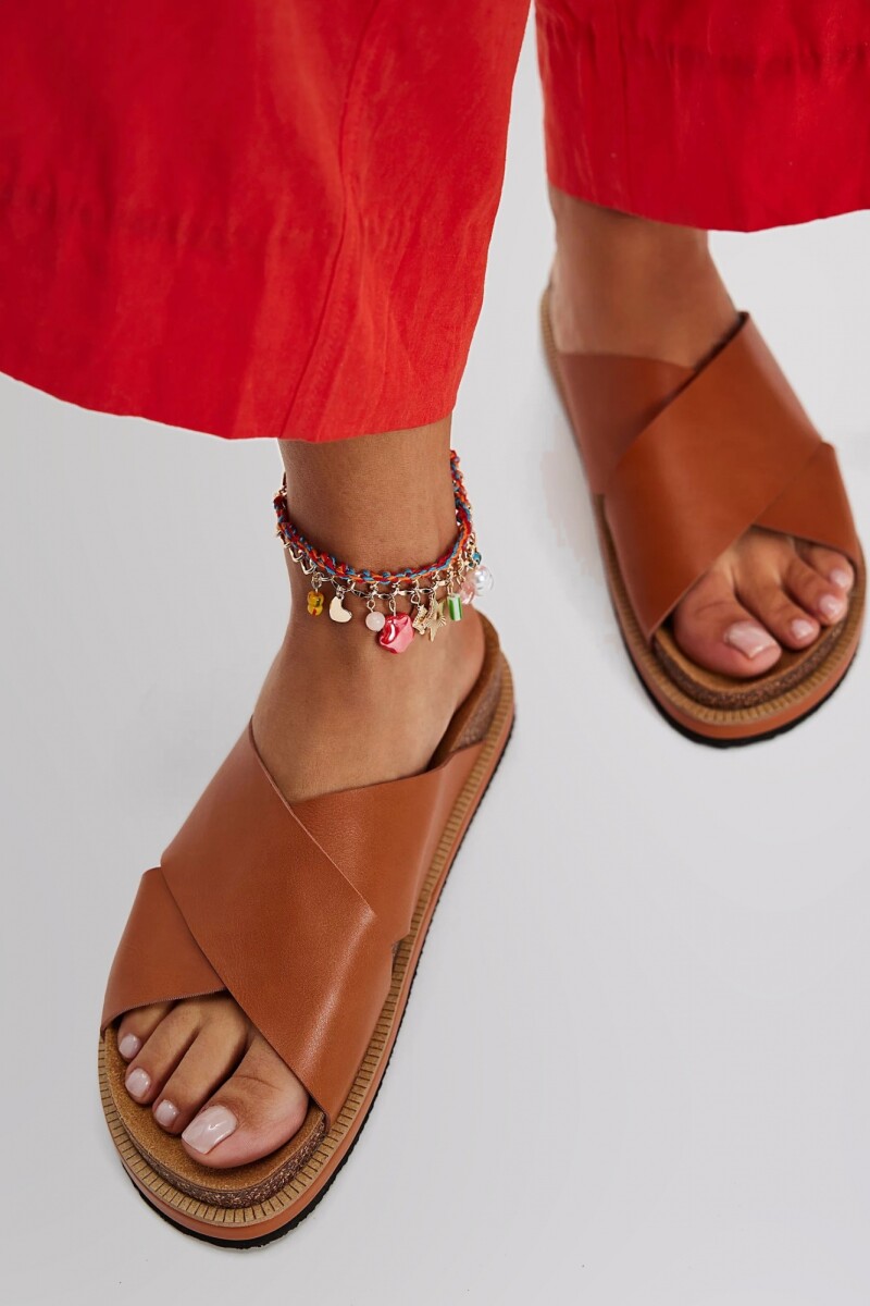SANTA FE SANDAL Cognac