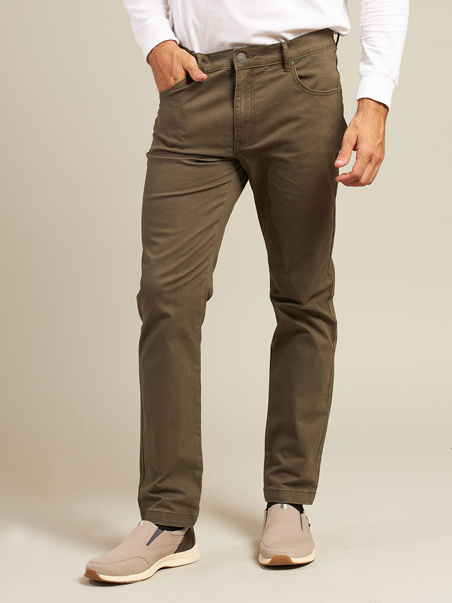 PANTALON TORINO POLANCO - Militar 