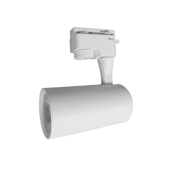 Spot LED riel aluminio blanco 30W 2400Lm cálido IX4130