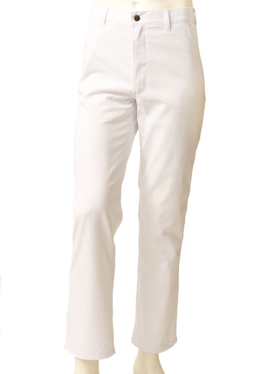 Pantalón gabardina de trabajo - Blanco 