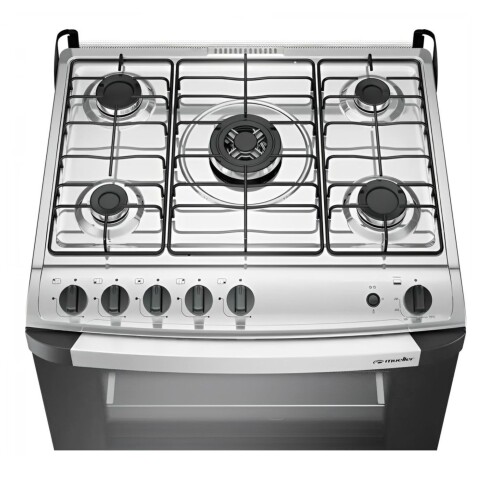 Cocina Mueller Decoratto 5 Hornallas Negro Cocina Mueller Decoratto 5 Hornallas Negro