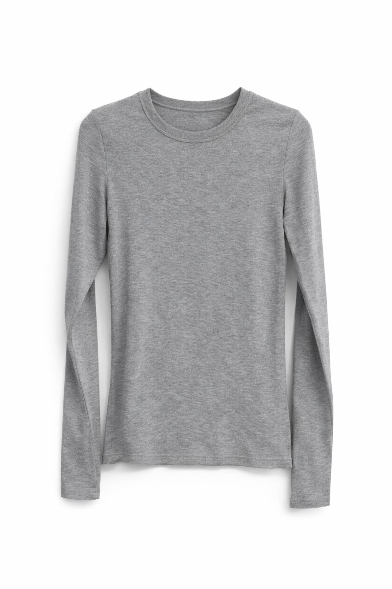 REMERA MELON - GRIS OSCURO 