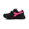 Diadora Champion Easy Run Wimbledon Kids C/Velcro Negro-Fucsia