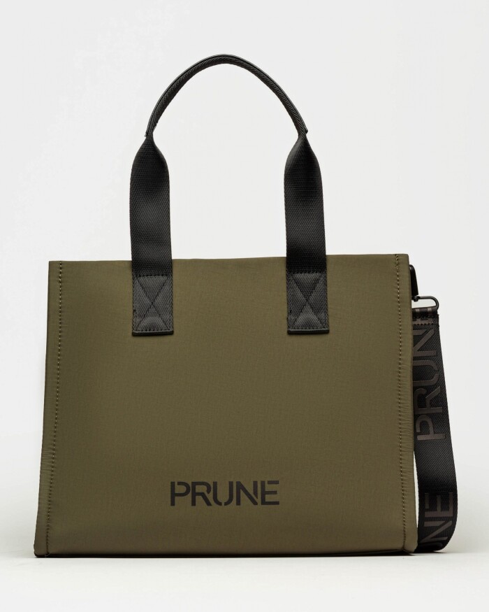 Cartera de mano Flight en nylon Verde