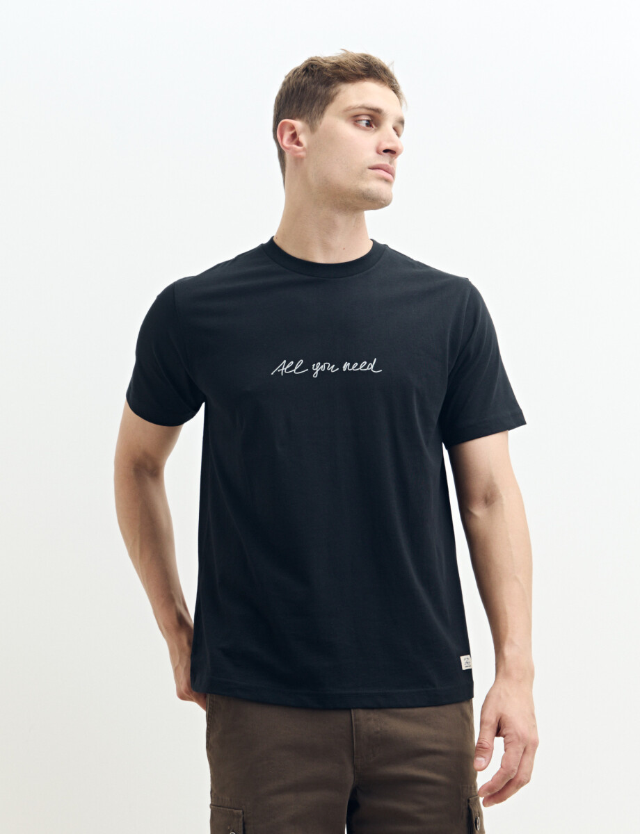 520311 T-SHIRT HARRY Negro