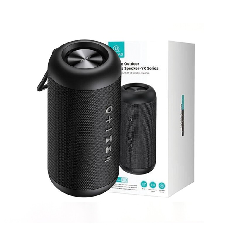 Parlante Bluetooth Usams BT 5.0 Negro PARLANTE BLUETOOTH | BT5.0 / YX SERIES / NEGRO | YX008 | USAMS