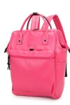 Mochila boca de pez multicierres Rosado