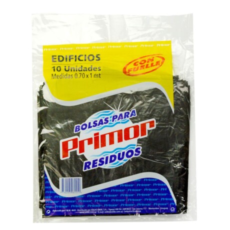 BOLSA DE RESIDUOS NEGRA GIGANTE 70X100 PRIMOR 001