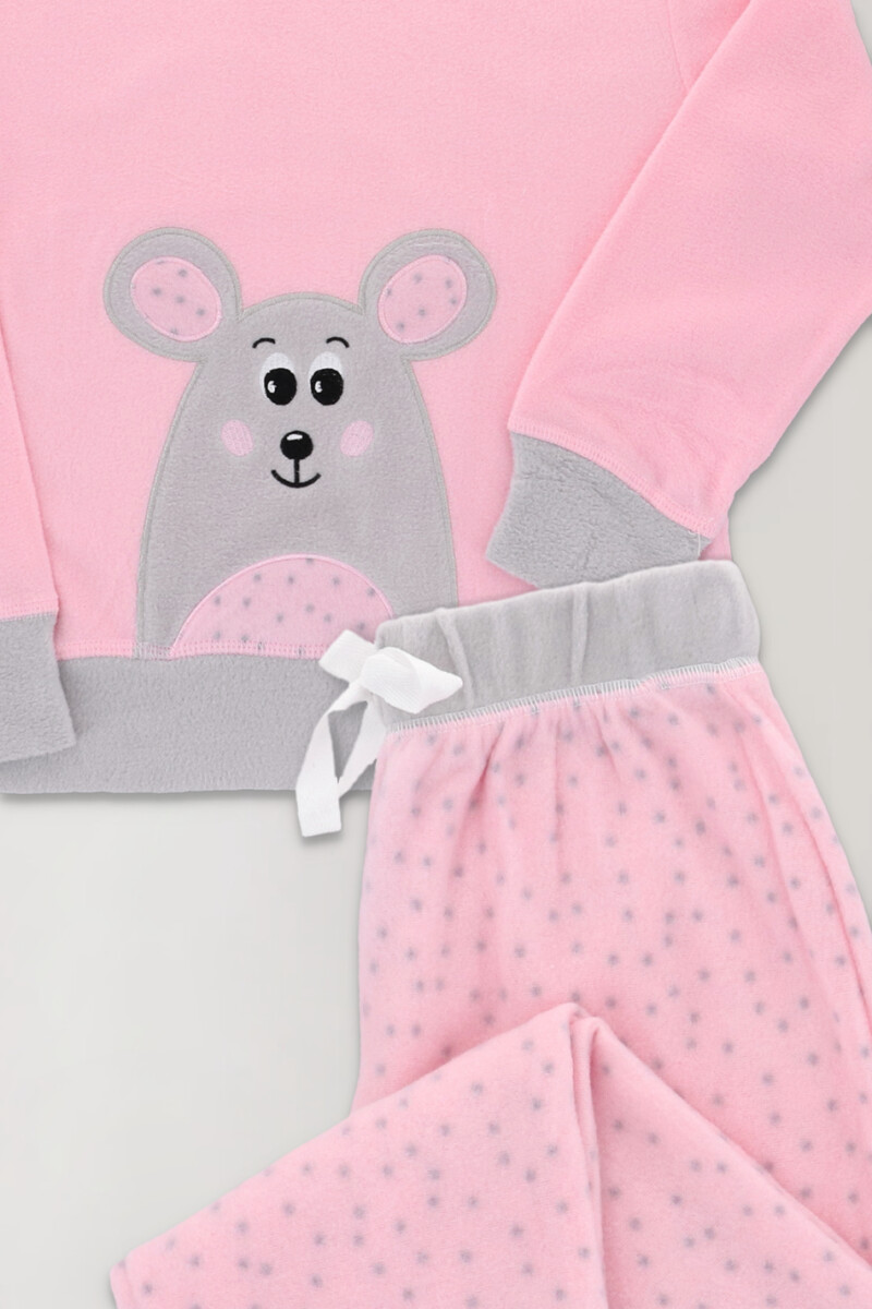 PIJAMA MOUSE ROSADO