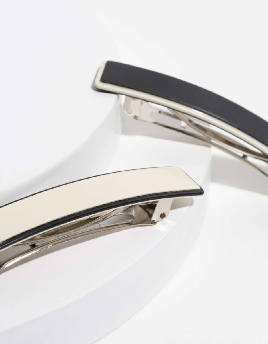 Hebillas Francesas Combinadas - Combinacion Bicolor 