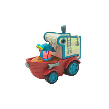 Figuras Bob Esponja en auto Gary