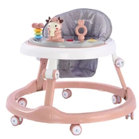 Andador Redondo Jirafa Color Pastel SH603 ROSA
