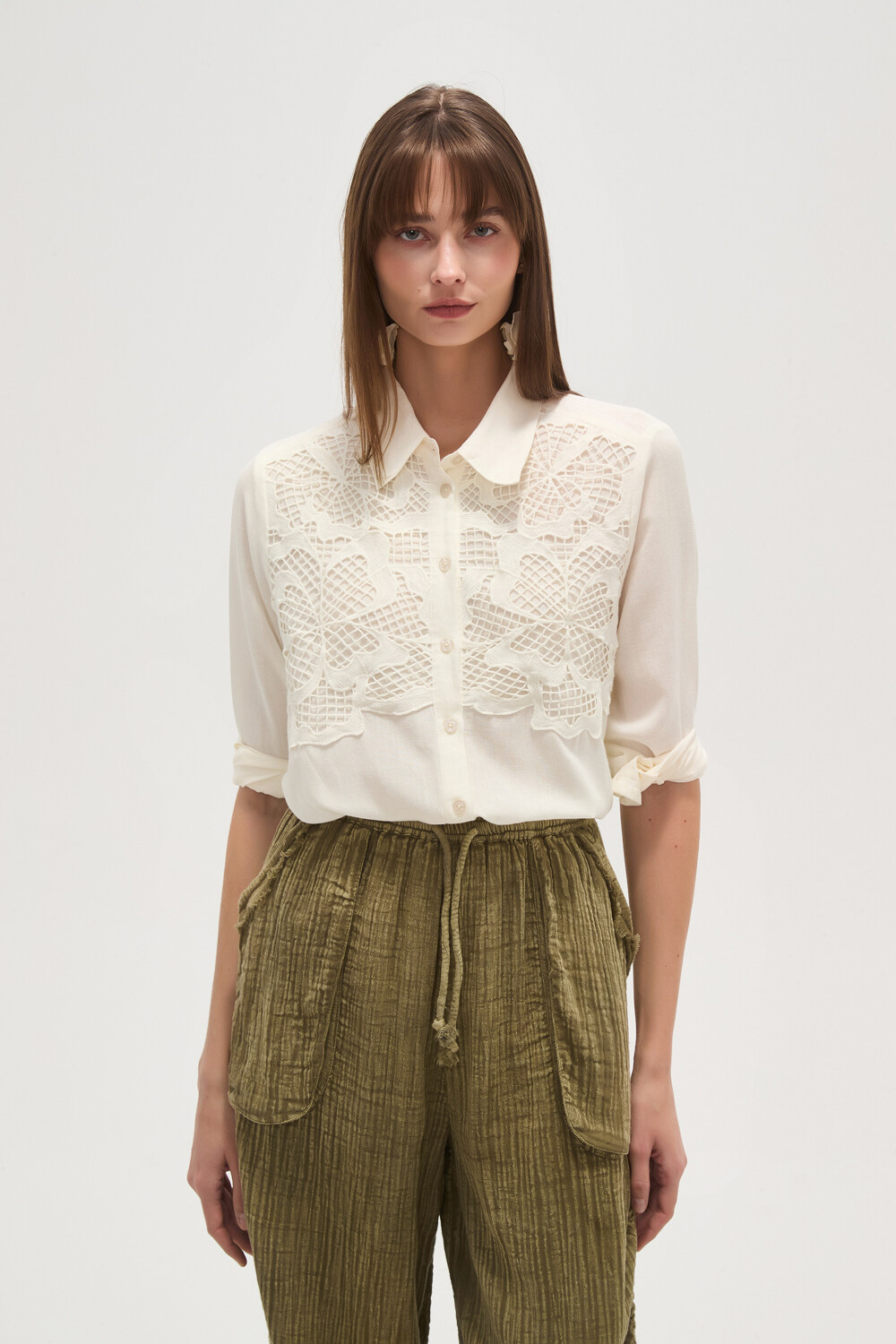 Camisa Jayas Marfil / Off White