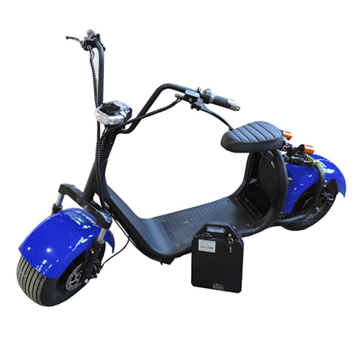 Moto Eléctrica Chopper 18 Batería de Litio - AZUL 