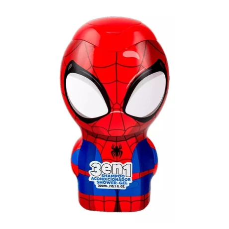 Shampoo 3 en 1 Disney Spiderman 300ML ROJO-AZUL
