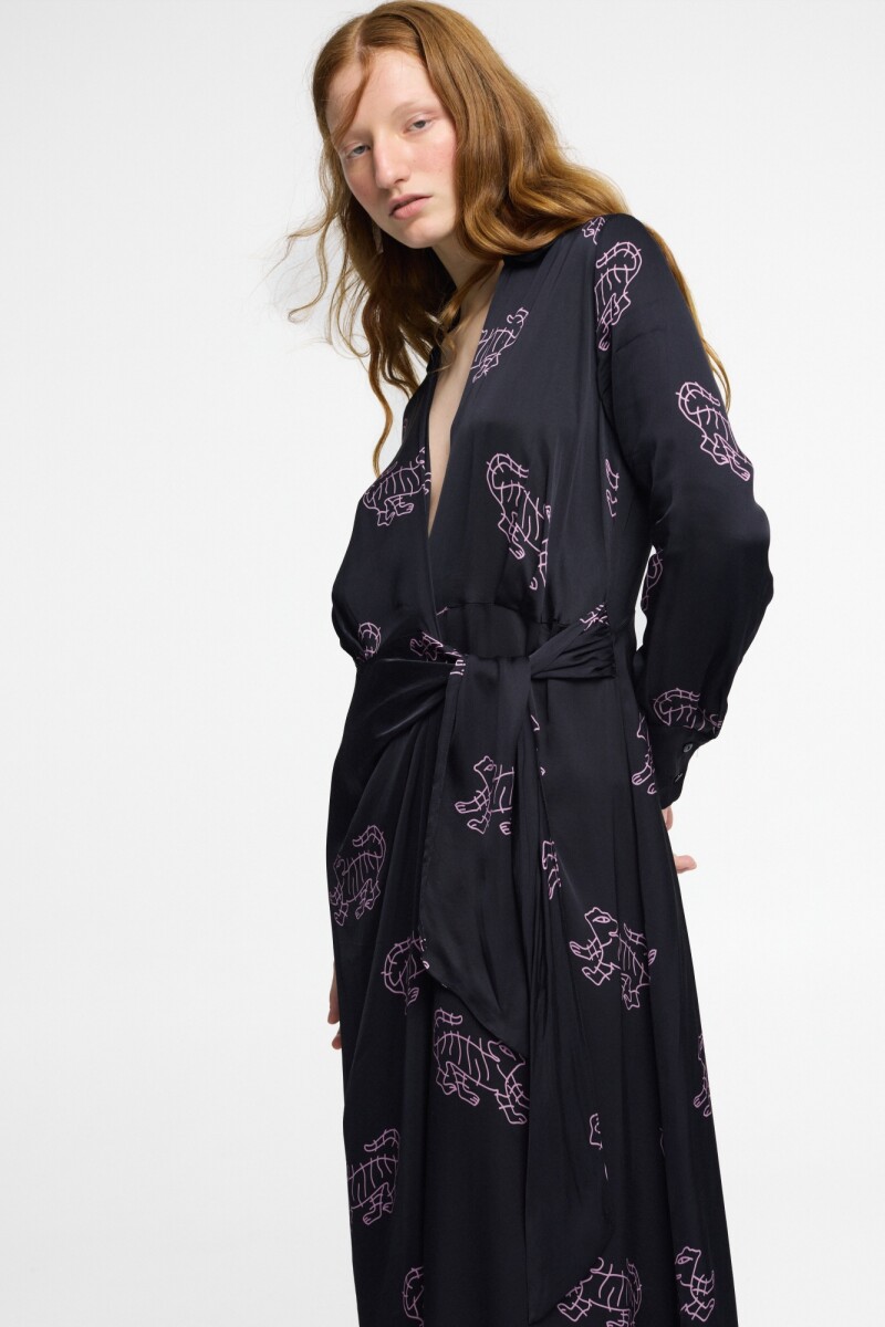 ELE DRESS Tigress Black